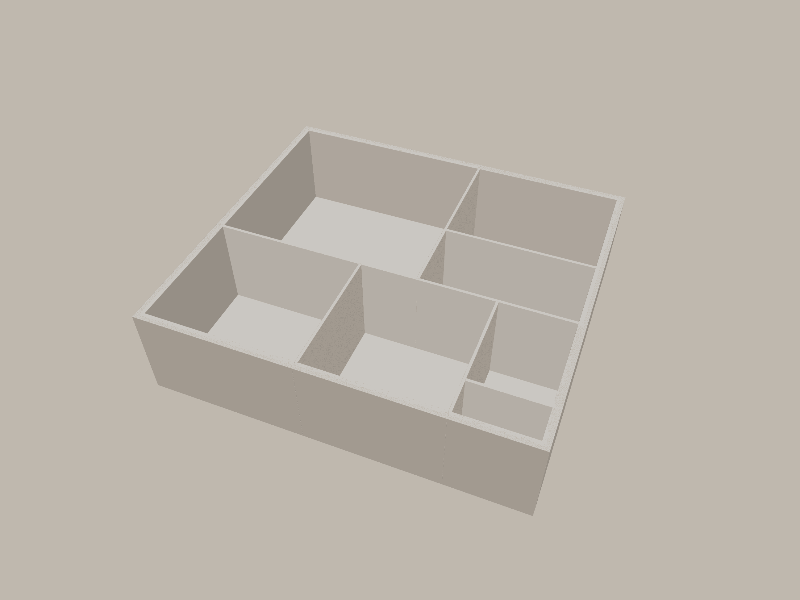 Vue 3D générée depuis le plan